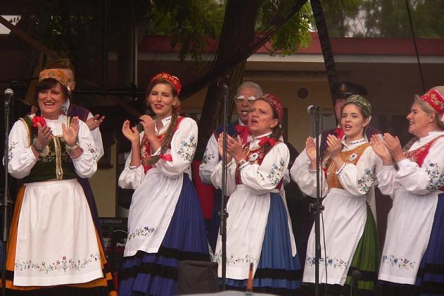Liczna delegacja lęborskich Kaszubów na XIX Zjeździe w Rumi