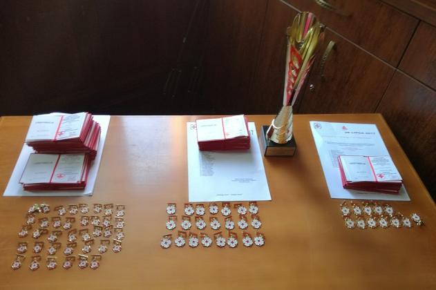 Tydzień Polskiego Czerwonego Krzyża. Krwiodawcy odznaczeni