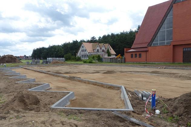 Budowa parkingu przy ul. Teligi zgodnie z harmonogramem