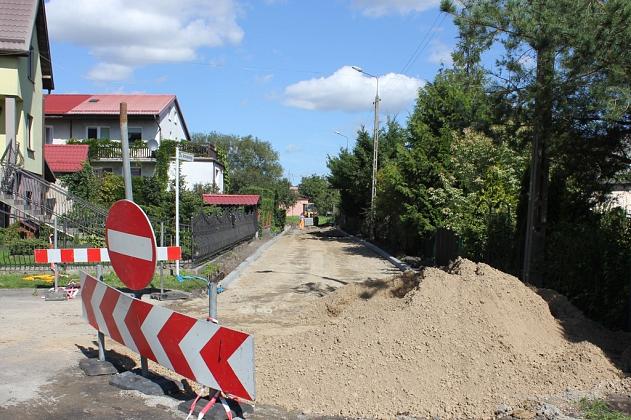 Chojnicka boczna w budowie