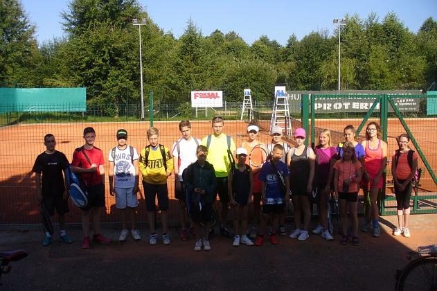 Finał  „XIII GRAND PRIX Wakacji Dzieci i Młodzieży w Tenisie”