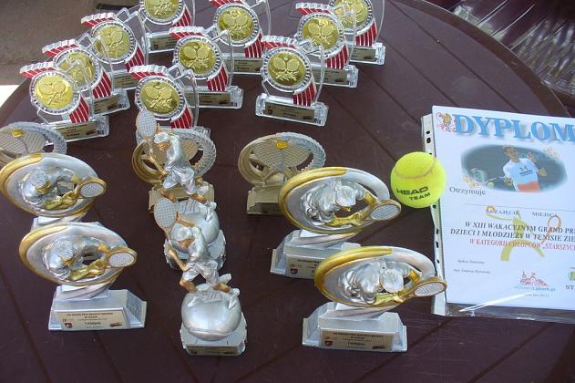 Finał  „XIII GRAND PRIX Wakacji Dzieci i Młodzieży w Tenisie”