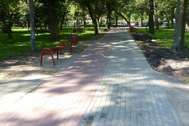 Ścieżka rowerowa otwarta. Bezpieczny przejazd przez Park im. Michalskiego