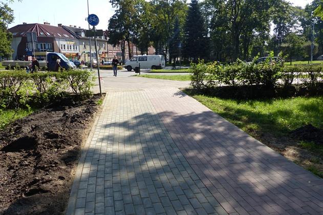 Ścieżka rowerowa otwarta. Bezpieczny przejazd przez Park im. Michalskiego