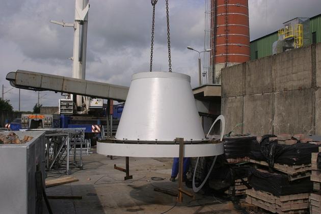 Remont komina kotłowni KR-1