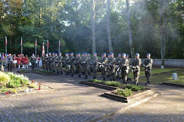 Uroczystość patriotyczno-religijna w Krępie Kaszubskiej
