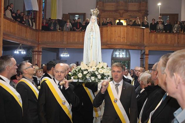 Peregrynacja Figury Matki Bożej Fatimskiej w Lęborku