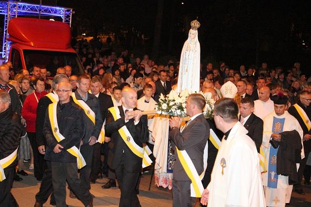 Peregrynacja Figury Matki Bożej Fatimskiej w Lęborku