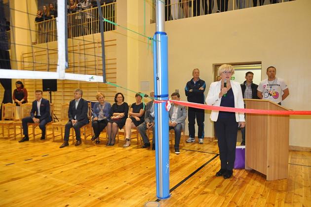 Otwarcie po remoncie z Budżetu Obywatelskiego Lęborka sali „Rolniczaka”