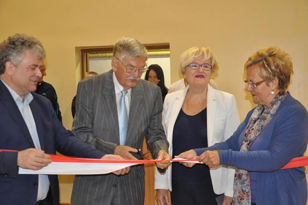 Otwarcie po remoncie z Budżetu Obywatelskiego Lęborka sali „Rolniczaka”