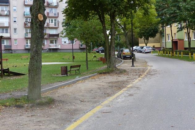 Nowe miejsca parkingowe przy Wojska Polskiego