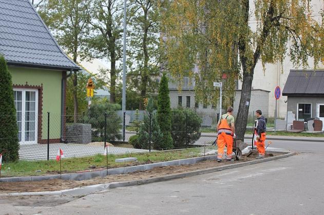 Ulica Kolonia w remoncie