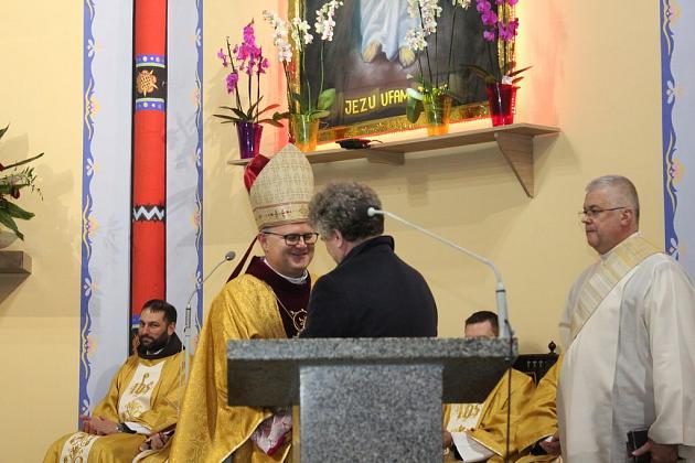 Poświecenie Figury Jezusa Chrystusa Naszego Króla i Pana