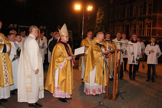 Poświecenie Figury Jezusa Chrystusa Naszego Króla i Pana