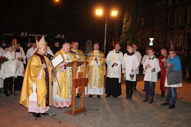 Poświecenie Figury Jezusa Chrystusa Naszego Króla i Pana