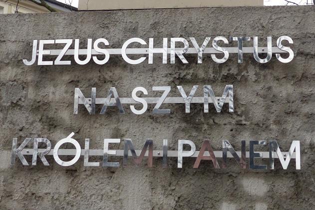 Poświecenie Figury Jezusa Chrystusa Naszego Króla i Pana