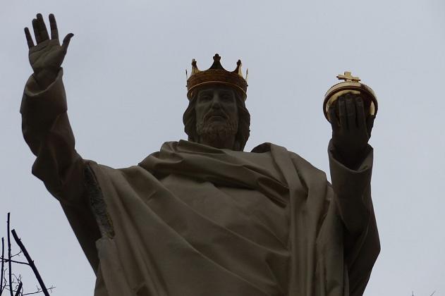 Poświecenie Figury Jezusa Chrystusa Naszego Króla i Pana