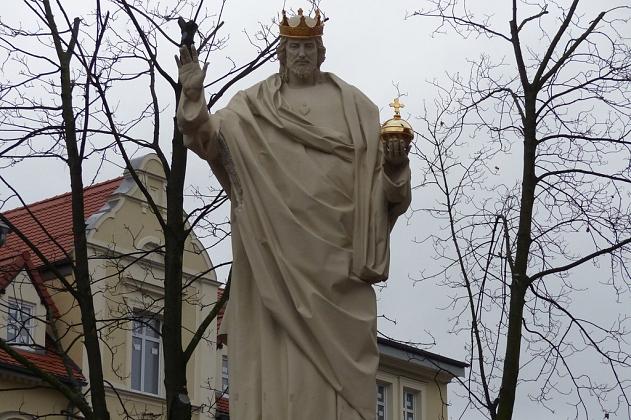 Poświecenie Figury Jezusa Chrystusa Naszego Króla i Pana