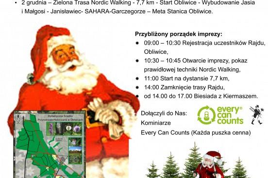 V Mikołajkowy Nordic Walking w Obliwicach