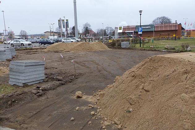 Budowa miejsc parkingowych na Tczewskiej i Krzywoustego