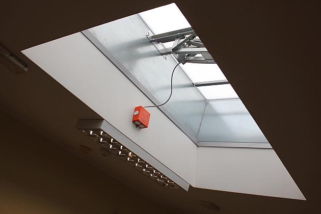 Klatka i schody w budynku MOPS wyremontowane