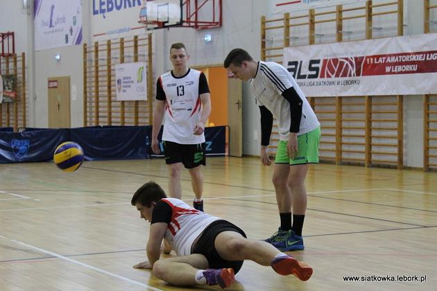 Pierwsza faza play – off Amatorskiej Ligi Siatkówki w Lęborku