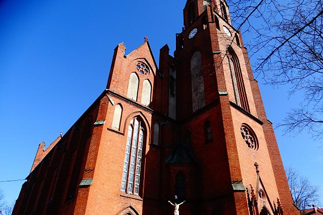 Remont kościelnej wieży w ramach projektu „Skarby Lęborka…”