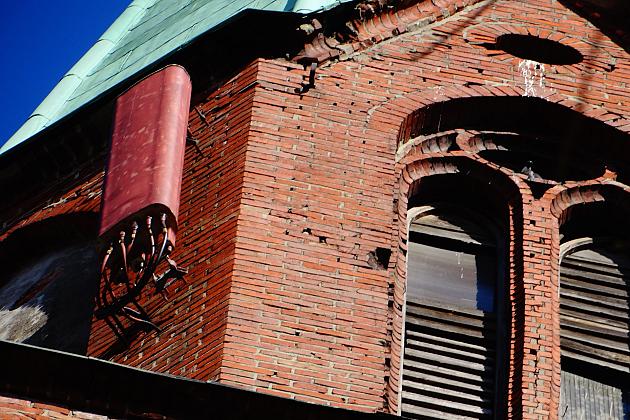 Remont kościelnej wieży w ramach projektu „Skarby Lęborka…”