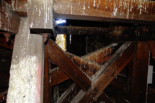 Remont kościelnej wieży w ramach projektu „Skarby Lęborka…”