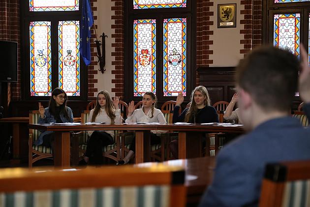 VI posiedzenie II kadencji Młodzieżowej Rady Miasta Lęborka