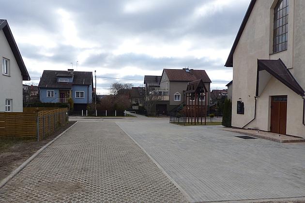 Nowy parking i droga dojazdowa przy ul. Kasztanowej