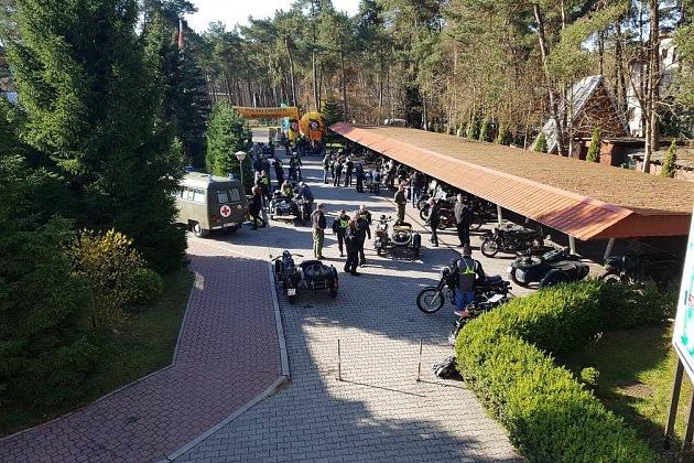 Zabytkowe motocykle rywalizowały na drogach naszego powiatu