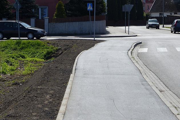 Nadmorska z nową ścieżką rowerową