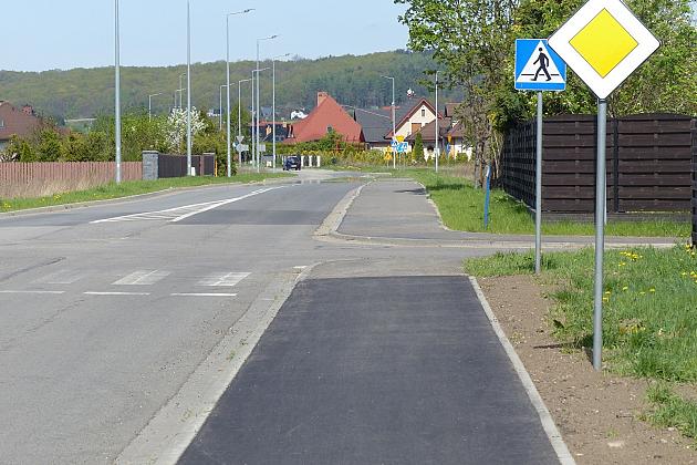 Nadmorska z nową ścieżką rowerową