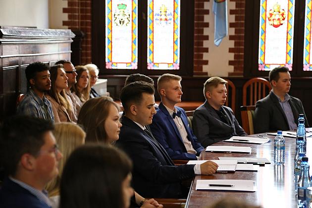 Uroczysta I Sesja III Kadencji Młodzieżowej Rady Miasta Lęborka