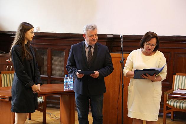 Uroczysta I Sesja III Kadencji Młodzieżowej Rady Miasta Lęborka