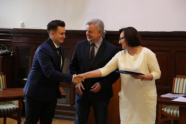 Uroczysta I Sesja III Kadencji Młodzieżowej Rady Miasta Lęborka