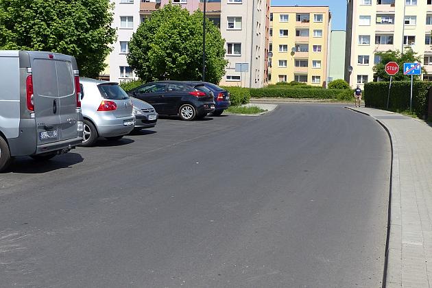 Remont ulicy i chodnika przy E. Plater