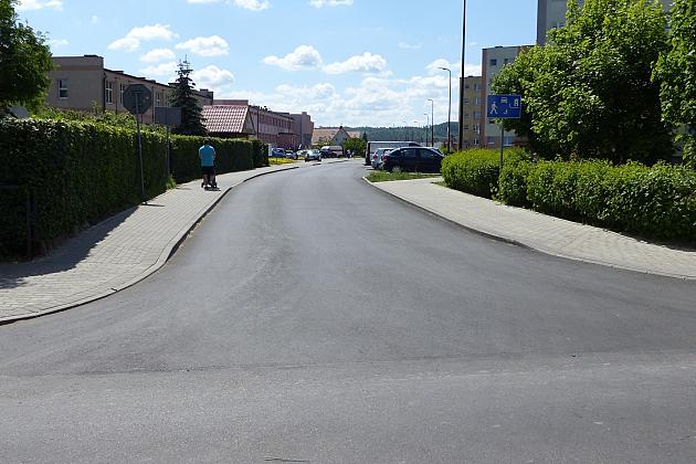 Remont ulicy i chodnika przy E. Plater