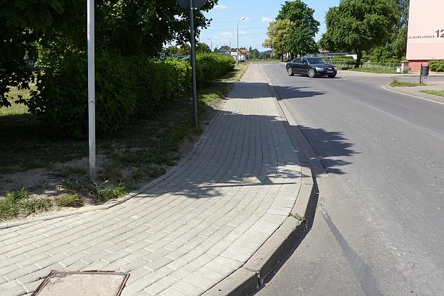 Remont ulicy i chodnika przy E. Plater