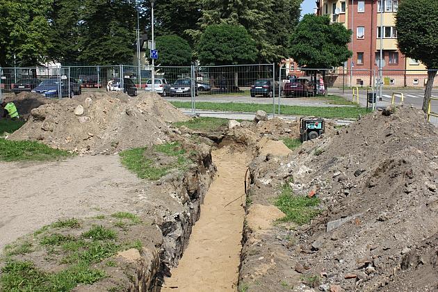 Modernizacja sieci ciepłowniczej przy Konopnickiej i Alei Wolności