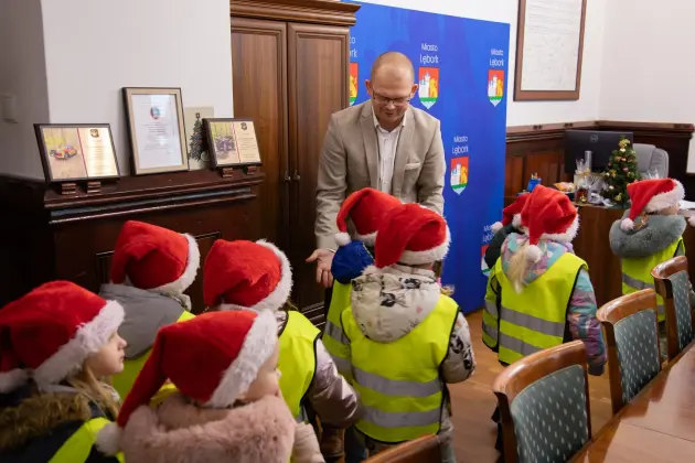 Świąteczne życzenia w Ratuszu!