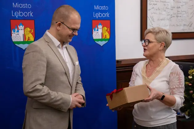 Świąteczne życzenia w Ratuszu!