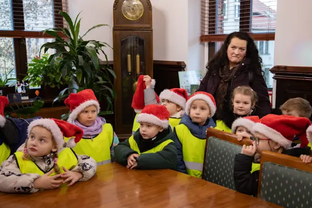 Świąteczne życzenia w Ratuszu!