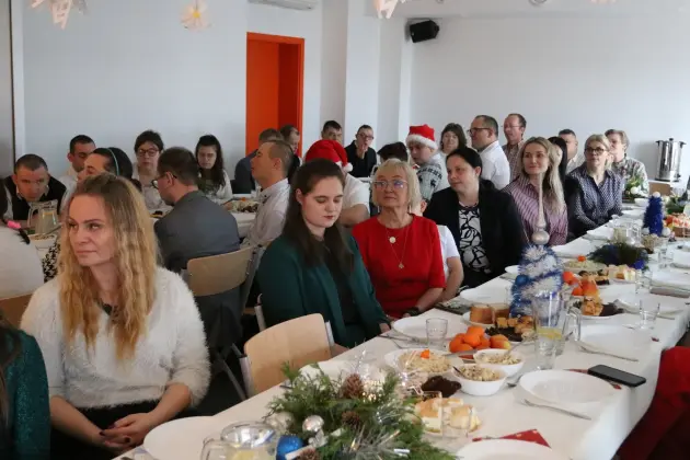 Życzenia świąteczne burmistrza dla uczestników Warsztatu Terapii Zajęciowej