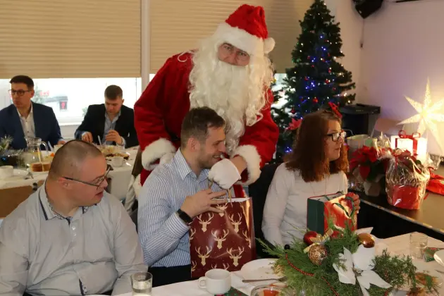 Życzenia świąteczne burmistrza dla uczestników Warsztatu Terapii Zajęciowej