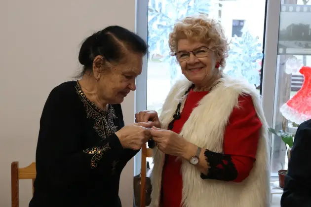 Wigilijne spotkanie z seniorami w Bazie