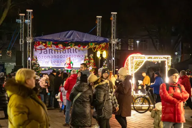 II Jarmark Bożonarodzeniowy w Lęborku przyciągnął tłumy mieszkańców i gości