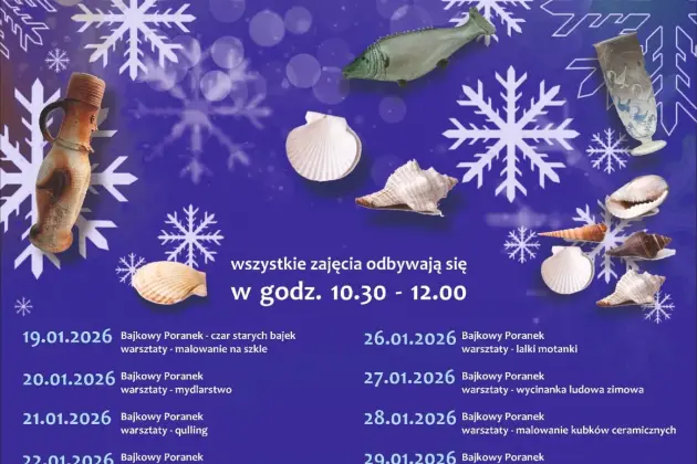 Ferie zimowe 2026 w Lęborku - kino, sport, kultura i kreatywna zabawa