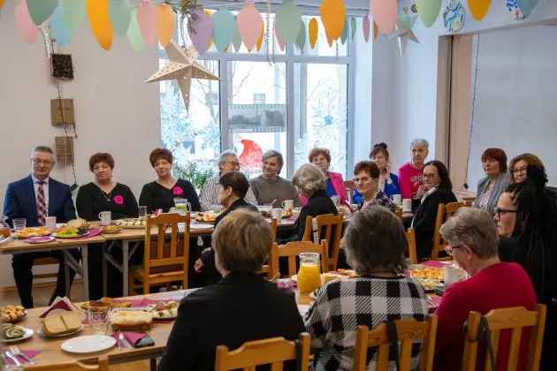 Spotkanie noworoczne Stowarzyszenia Amazonek w Lęborku